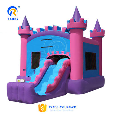 Casa inflável de PVC personalizada com escorrega salto castelo salto para festa aluguel brinquedos de criança jogo com sopro