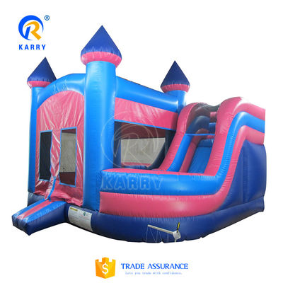 Casa inflável de PVC personalizada com escorrega salto castelo salto para festa aluguel brinquedos de criança jogo com sopro