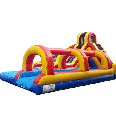 Capacidade máxima 100-500 kg Slide comercial com piscina Slide de água inflável Perfeito