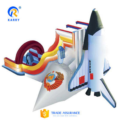 Impressão personalizada Slide de água inflável Capacidade máxima 100-500kg para parque infantil infantil
