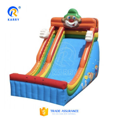 Impressão personalizada Slide de água inflável Capacidade máxima 100-500kg para parque infantil infantil