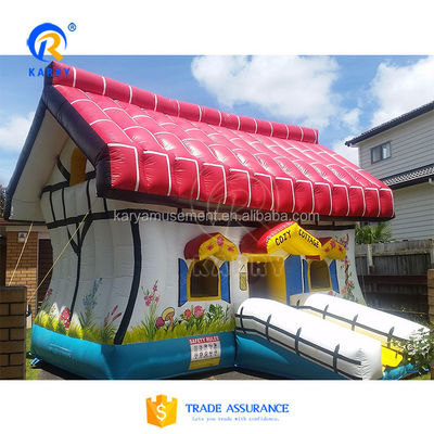 Impressão Digital Comercial PVC Respirável Inflavel Bouncy Jumping Castle para festa
