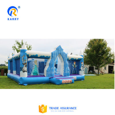 Castelo inflável de PVC unisexo para adultos Castelo de salto engraçado Slide Combo Jumping House