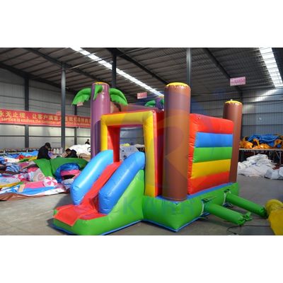 Carry PVC Moonwalk Commercial Jumper Bouncer inflável com sopro de ar e reparação