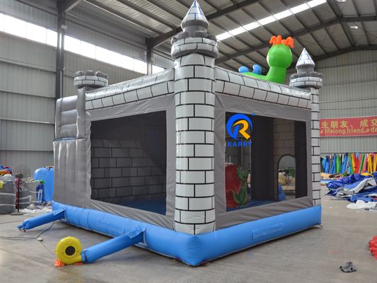 Carry PVC Moonwalk Commercial Jumper Bouncer inflável com sopro de ar e reparação