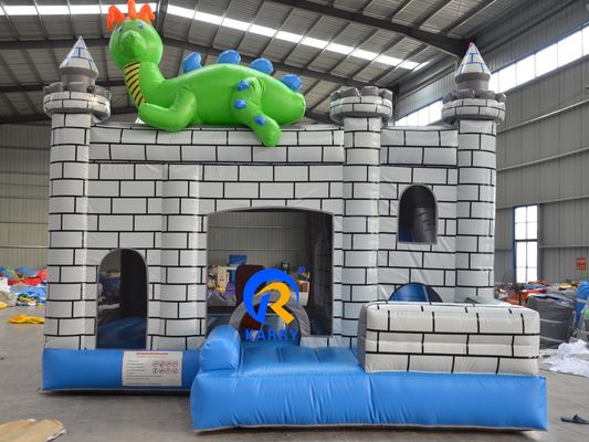 Carry PVC Moonwalk Commercial Jumper Bouncer inflável com sopro de ar e reparação
