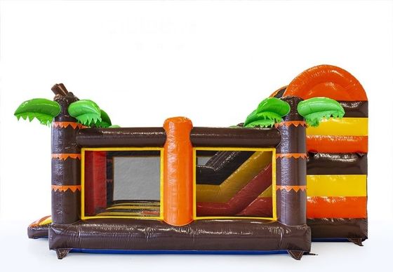Navio pirata unisex inflável castelo salto combo de escorregador para crianças parque de diversões ao ar livre