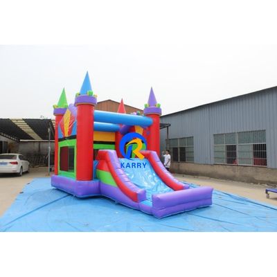 Kit de Reparação Incluído Castelo Inflável Inflável para Adultos com Slide de Água e Bouncer