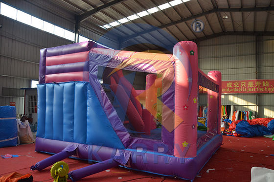 Casa de salto inflável Princesa Rosa Slide Combo para festa Aluguel Express Shipping