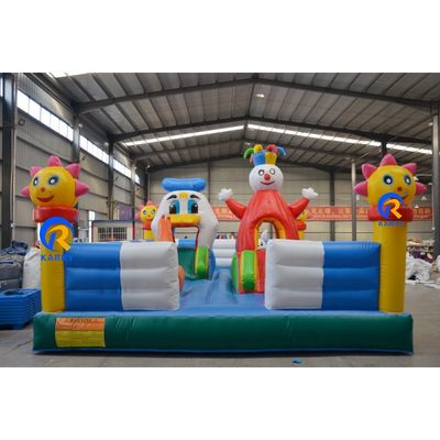 Commercial inflável salteador salto castelo combo de deslizamento com acessórios kit de reparo
