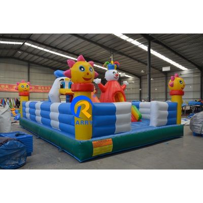 Commercial inflável salteador salto castelo combo de deslizamento com acessórios kit de reparo