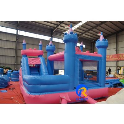 14 Anos para cima Commercial inflável Frozen Bounce House com Slide Combo OEM aceito