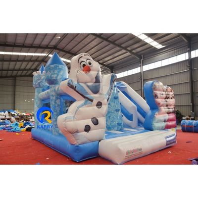 Unisex Karry engraçado inflável castelo princesa castelo salto para o OEM Frozen Bounce House