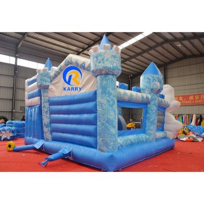 Unisex Karry engraçado inflável castelo princesa castelo salto para o OEM Frozen Bounce House