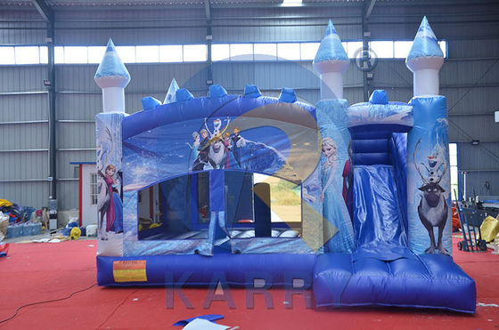 Logotipo personalizado aceitável inflável Moonwalk saltar castelo para crianças n adultos