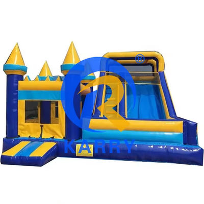 Comércio de deslizamento de água inflável Mini Castle Combo com kits de reparação e eventos de festa
