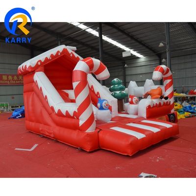 Casa de salto inflável de Natal para crianças