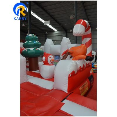 Casa de salto inflável de Natal para crianças