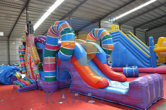 Girls Candy House Inflatable Bounce House Uma obrigação para o negócio de aluguer de festas