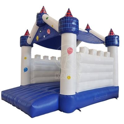 5x4m 18*16ft Dinossauro Azul Castelo Bouncy Slide Combo com Serviço OEM profissional