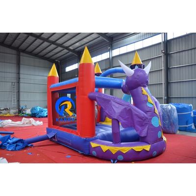 Kit de Reparação Incluído Combo de Slide de Água de Castelo de PVC Tradicional para o Entretenimento das Crianças