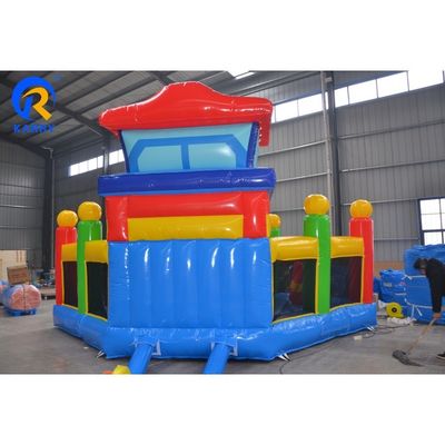 CH Party Jumpers Bounce House inflável Bouncer com deslizamento e piscina de bolas de tamanho personalizado