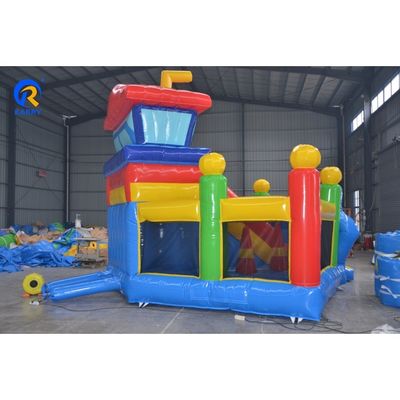 CH Party Jumpers Bounce House inflável Bouncer com deslizamento e piscina de bolas de tamanho personalizado