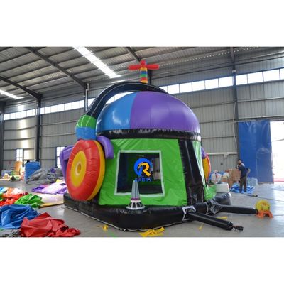 Casa de Música Bouncer Inflable Disco Dome Jumping Bouncy Castle para aluguel de festas