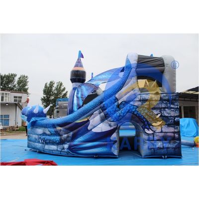 Kit de Reparação de Acessórios Incluído na Tendência 3D Blue Dragon Castelo Inflavel com Slide