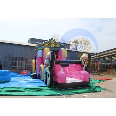 Castelos infláveis portáteis e duráveis Quintal de salto Trampolins Casa de salto