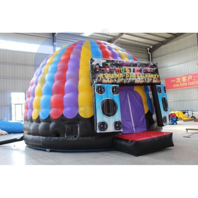 Dança Neutral de Gênero Disco Dome Bounce House Xtreme Dance Party Jumping Jumper Castle