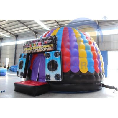 Dança Neutral de Gênero Disco Dome Bounce House Xtreme Dance Party Jumping Jumper Castle