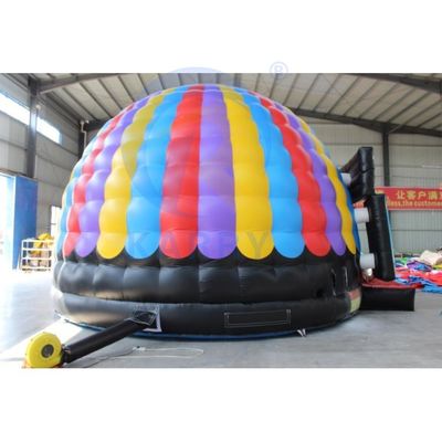 Dança Neutral de Gênero Disco Dome Bounce House Xtreme Dance Party Jumping Jumper Castle