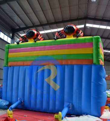 Eventos de festa Dinossauro Homem-Aranha Panda Combinação Inflável Castelo Salto com Slide