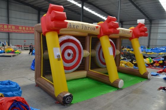 Entretenimento ao ar livre Esportes mecânicos brinquedo interativo galeria de tiro inflável
