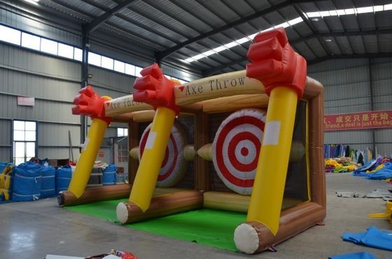 Entretenimento ao ar livre Esportes mecânicos brinquedo interativo galeria de tiro inflável