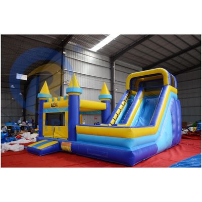 Conjunto de festas personalizado Castelo inflável Moon Bounce House Slide de água Combo Gênero Unisex