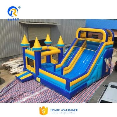 Conjunto de festas personalizado Castelo inflável Moon Bounce House Slide de água Combo Gênero Unisex