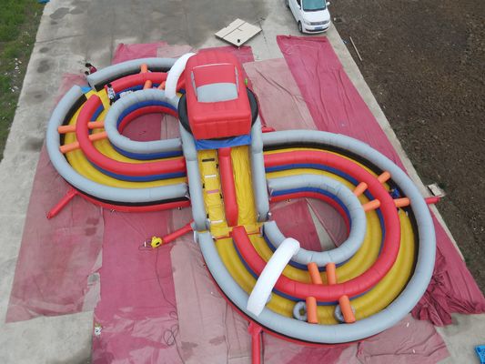 Blower CE e acessórios de reparação incluídos em parque aquático inflável de verão personalizado