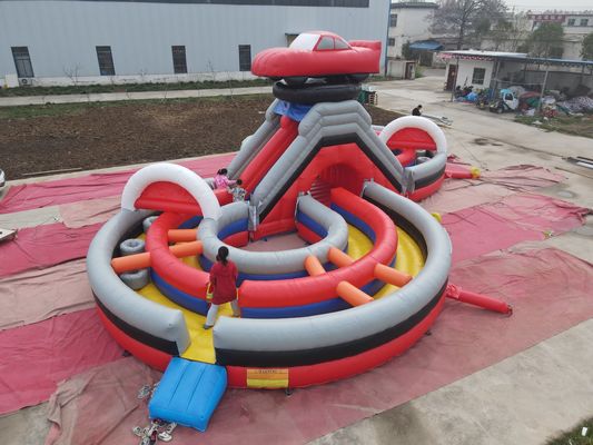 Blower CE e acessórios de reparação incluídos em parque aquático inflável de verão personalizado