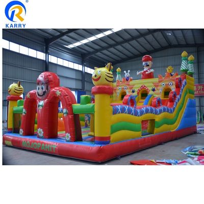 PORTABLE Commercial Inflável Bouncer Salto Aéreo Castelo Design Parque de Jogos Mario