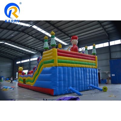 PORTABLE Commercial Inflável Bouncer Salto Aéreo Castelo Design Parque de Jogos Mario