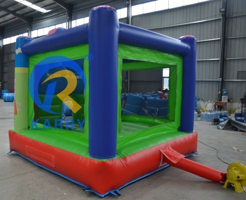 Castelo inflável mini-porquinho rosa para uso comercial interior e exterior