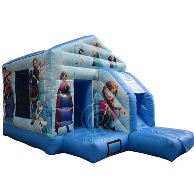CE padrão inflável Slide Combo para festa Frozen tema castelo de saltos