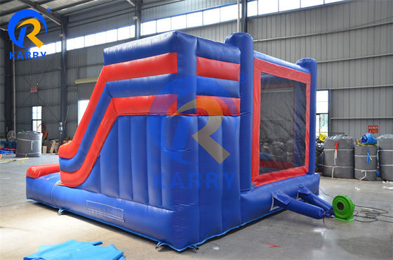 Casa de salto comercial inflável Spiderman com material de PVC certificado EN14960