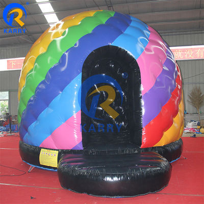 Commercial Kid Trampoline Disco Dome Bouncy Castle Castelo Inflável com música leve
