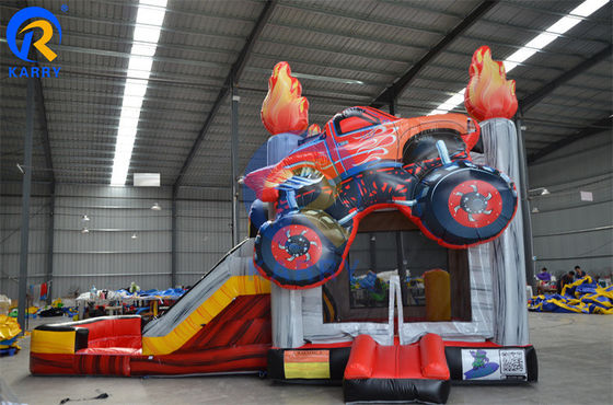 Leve a sua festa para o próximo nível com o nosso castelo inflável e combo de slides