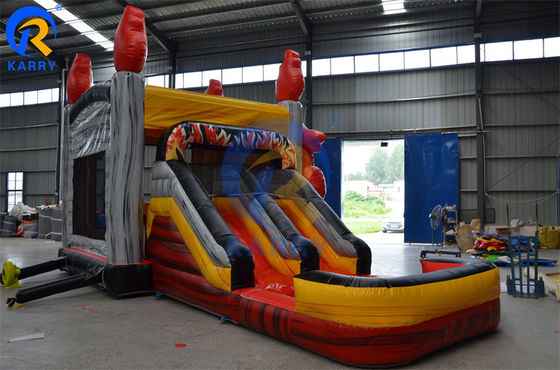 Leve a sua festa para o próximo nível com o nosso castelo inflável e combo de slides