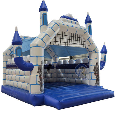 Serviço OEM profissional mais recente Soldado Guardião PVC saltar inflável castelo de salto