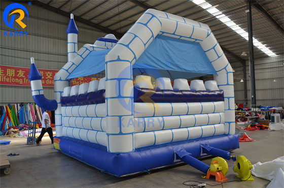 Serviço OEM profissional mais recente Soldado Guardião PVC saltar inflável castelo de salto